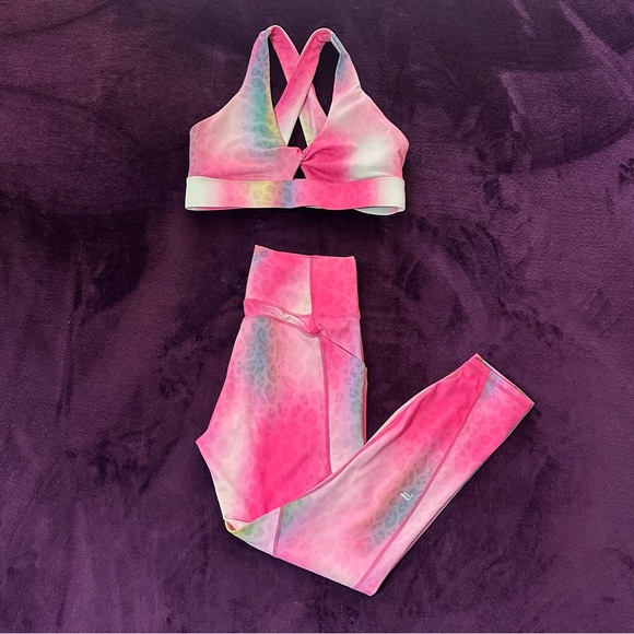 Fabletics Multicolor 2-Piece Set Size M - Picture 7 of 10